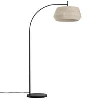 Stehleuchte Dicte max. 60 Watt - Beige/Schwarz, Natur, Textil/Metall (103/53/180cm) - Nordlux
