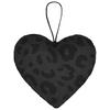 Dekorativni Obesek Heart - črna, tekstil (10,5/9cm) - Mömax