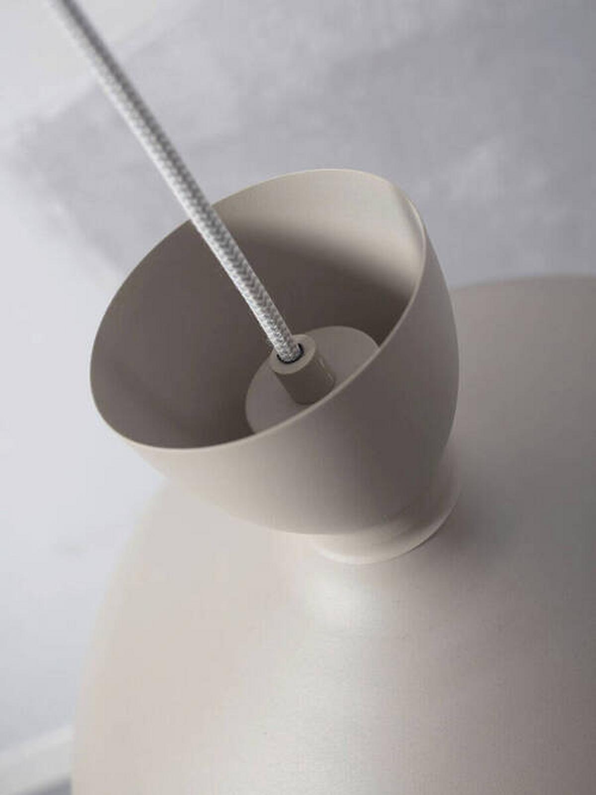 Függőlámpa Hanover/h40/lg - világosszürke, Trend, fém (40/22cm) - It's about Romi