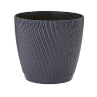Kaspó Mira Complete Eco 15 - antracit, Konventionell, műanyag (14,8/13,7cm) - Mömax