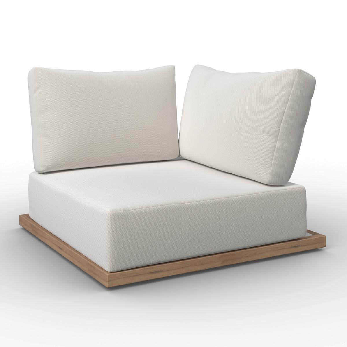 Vrtna Garnitura Jolly - bijela/boje bagrema, Moderno, drvo/metal - Bessagi Garden