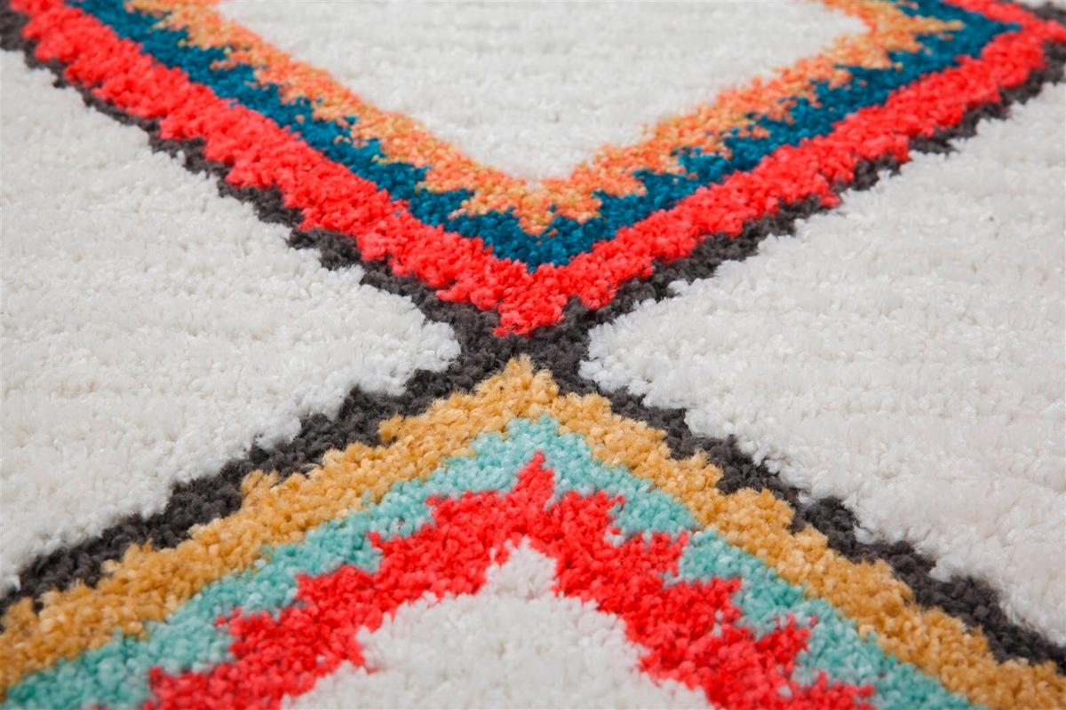 Teppich Agadir 210 Multi - Multicolor, Konventionell, Textil (80/150cm) - Kayoom