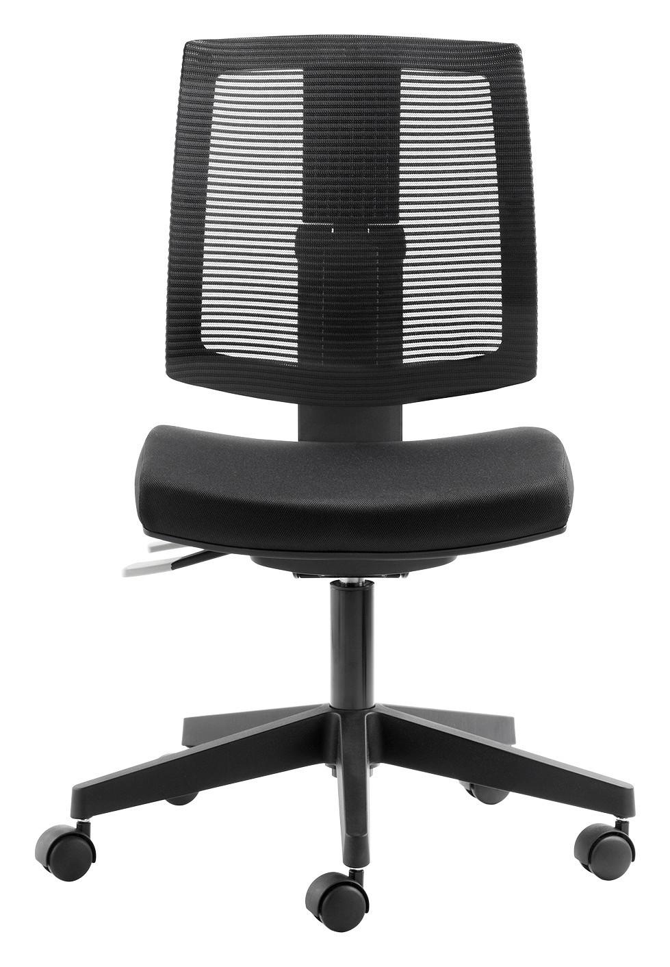 Drehstuhl My Ladylike Schwarz - Schwarz, MODERN, Kunststoff/Textil (65/88-97/64cm) - MID.YOU