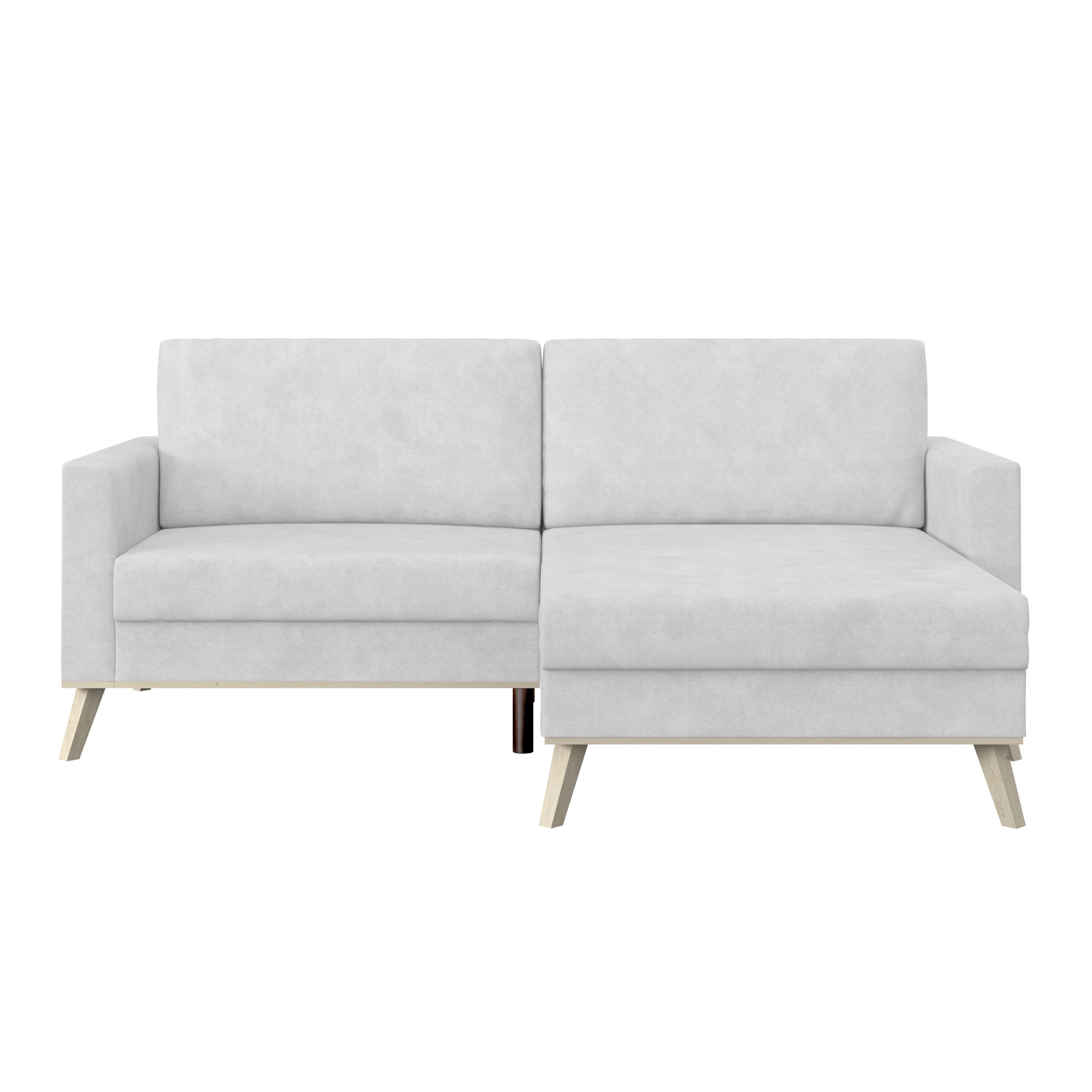 Coltar CARINI - gri deschis, Basics, textil (222/152cm) - Modern Living