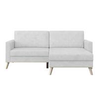Coltar CARINI - gri deschis, Basics, textil (222/152cm) - Modern Living