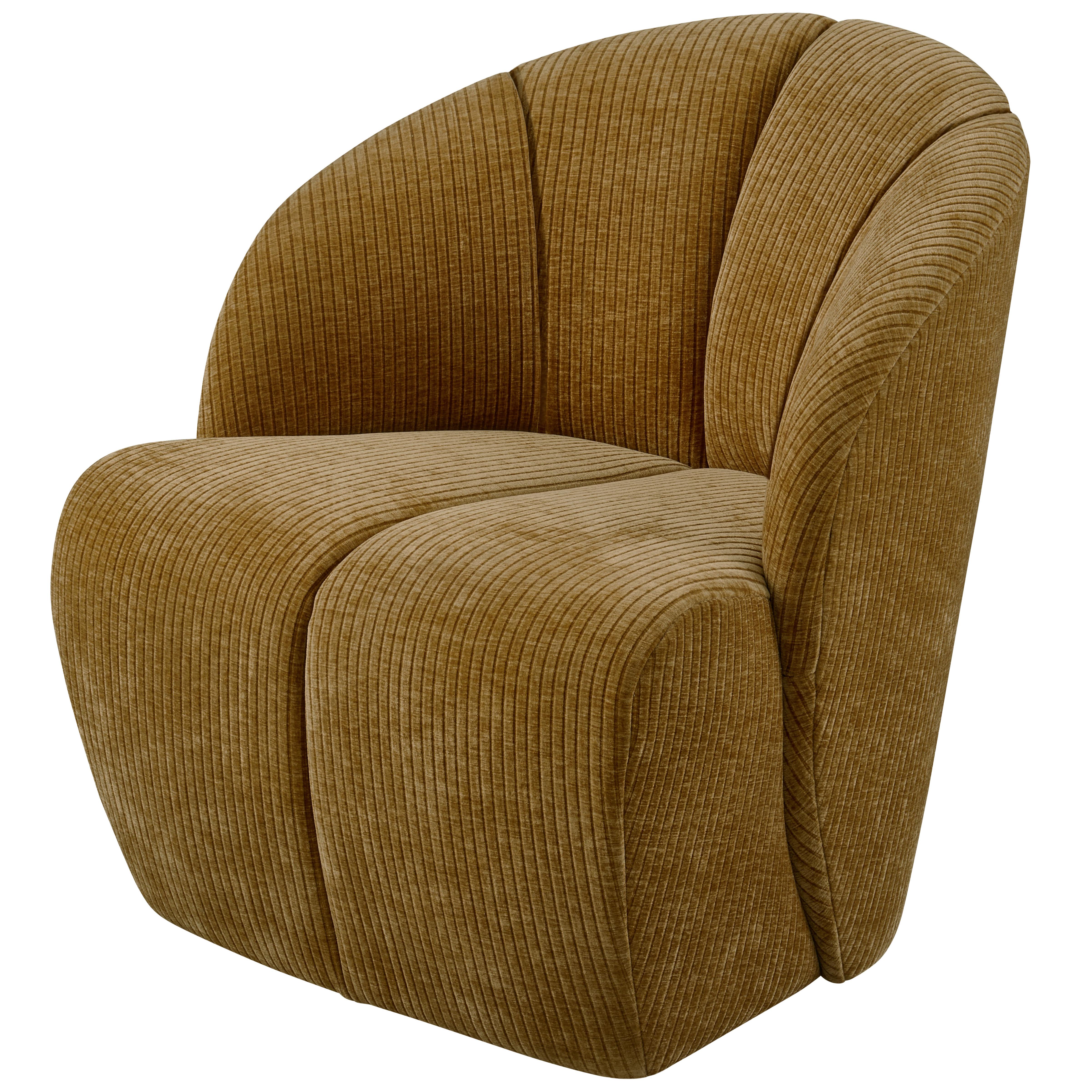 Sessel Mojo Honig B: 68cm - Honig, Design, Kunststoff/Textil (68/75/77cm) - Livetastic