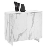 Komoda Dublin, Bela - bela, Design, leseni material (100/85/38cm) - Mömax