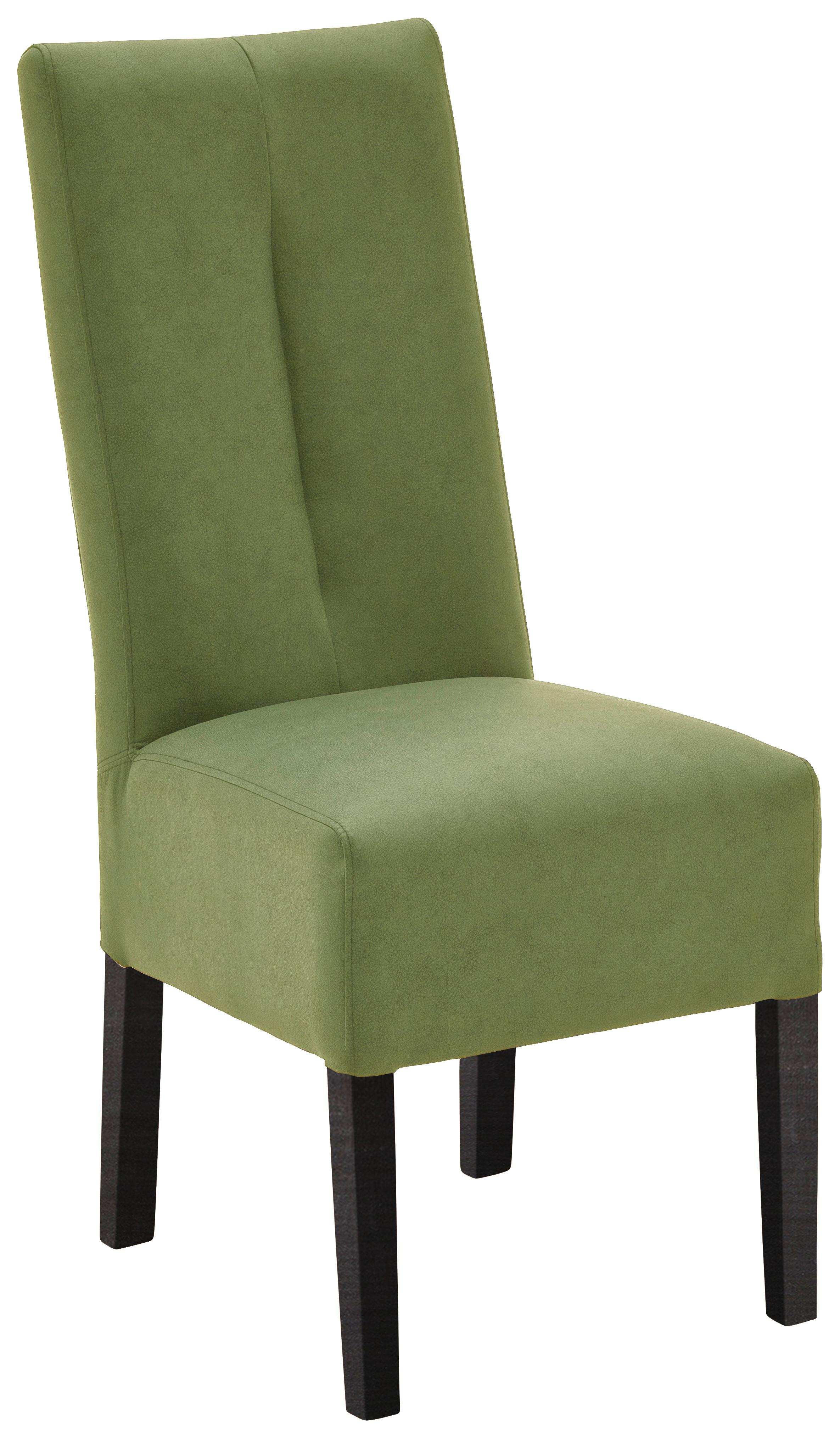 KRZESŁO FABIUS - jasnozielony/buk kolonialny, Design, tkanina/drewno (44/103/63cm) - Carryhome