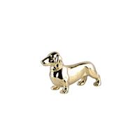 Dekohund Max Goldfarben - Goldfarben, Basics, Keramik (14/21/36cm)