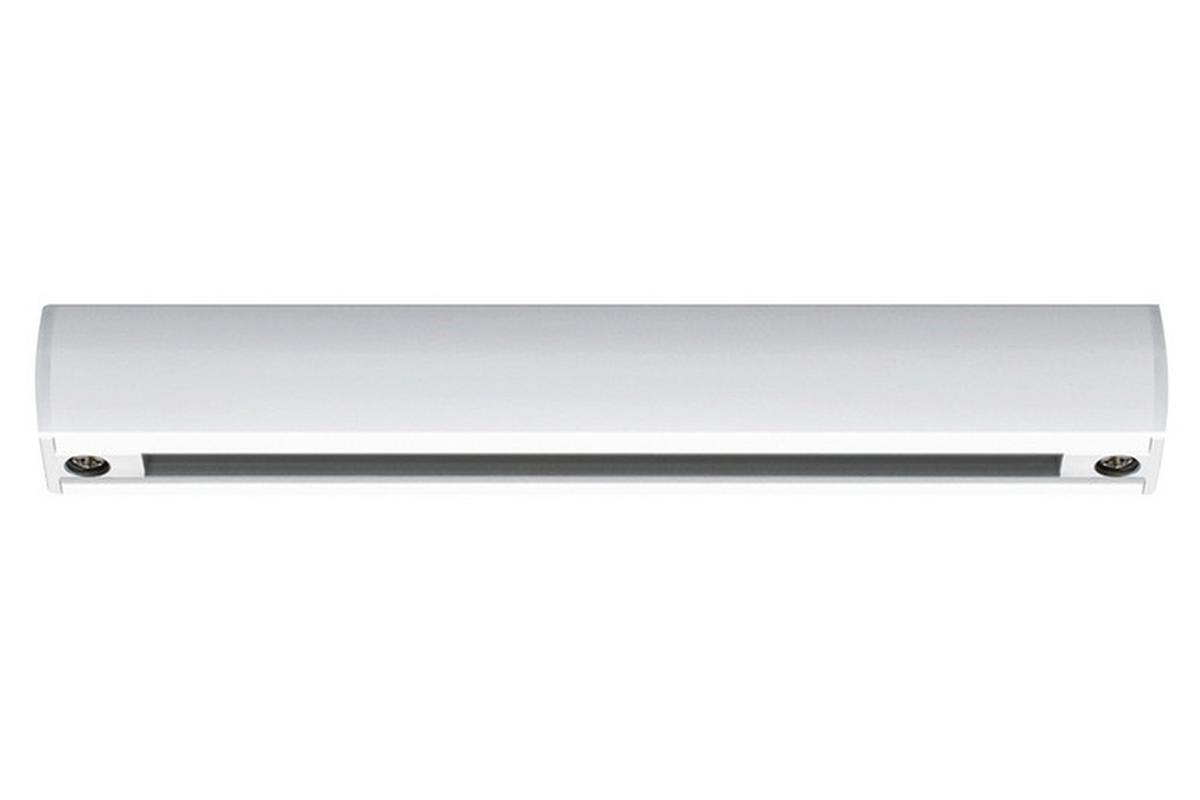 Schienensystem Schiene in Weiß max. 1000 Watt - Weiß, Design, Metall (10cm) - Paulmann