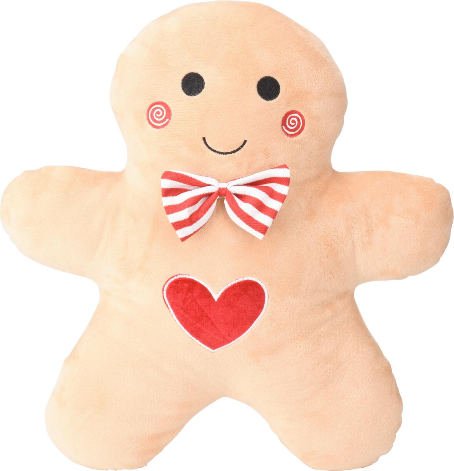 Díszpárna Gingerbread - textil (37/10/43cm)