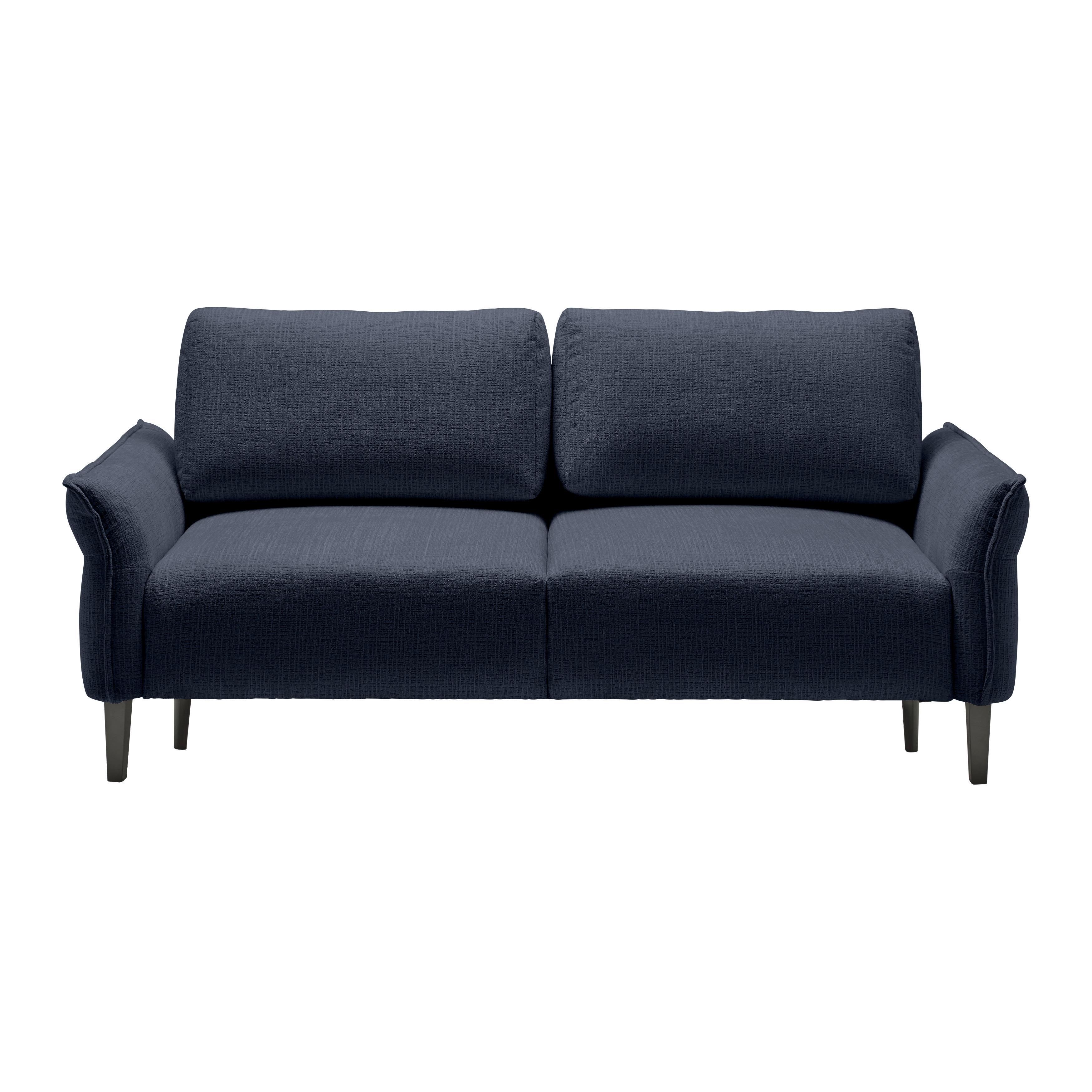 CANAPEA CU 3 LOCURI CUSTOM - crem/albastru închis, Modern, textil (183/85/92cm) - Mömax