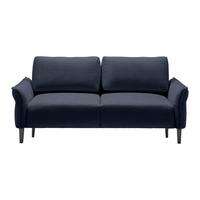 CANAPEA CU 3 LOCURI CUSTOM - crem/albastru închis, Modern, textil (183/85/92cm) - Mömax