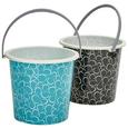 Eimer Bubbles verschiedene Farben - Petrol/Schwarz, Kunststoff (27/23/23cm) - Mömax modern living Eimer Bubbles verschiedene Farben - Petrol/Schwarz, Kunststoff (27/23/23cm) - Mömax modern living