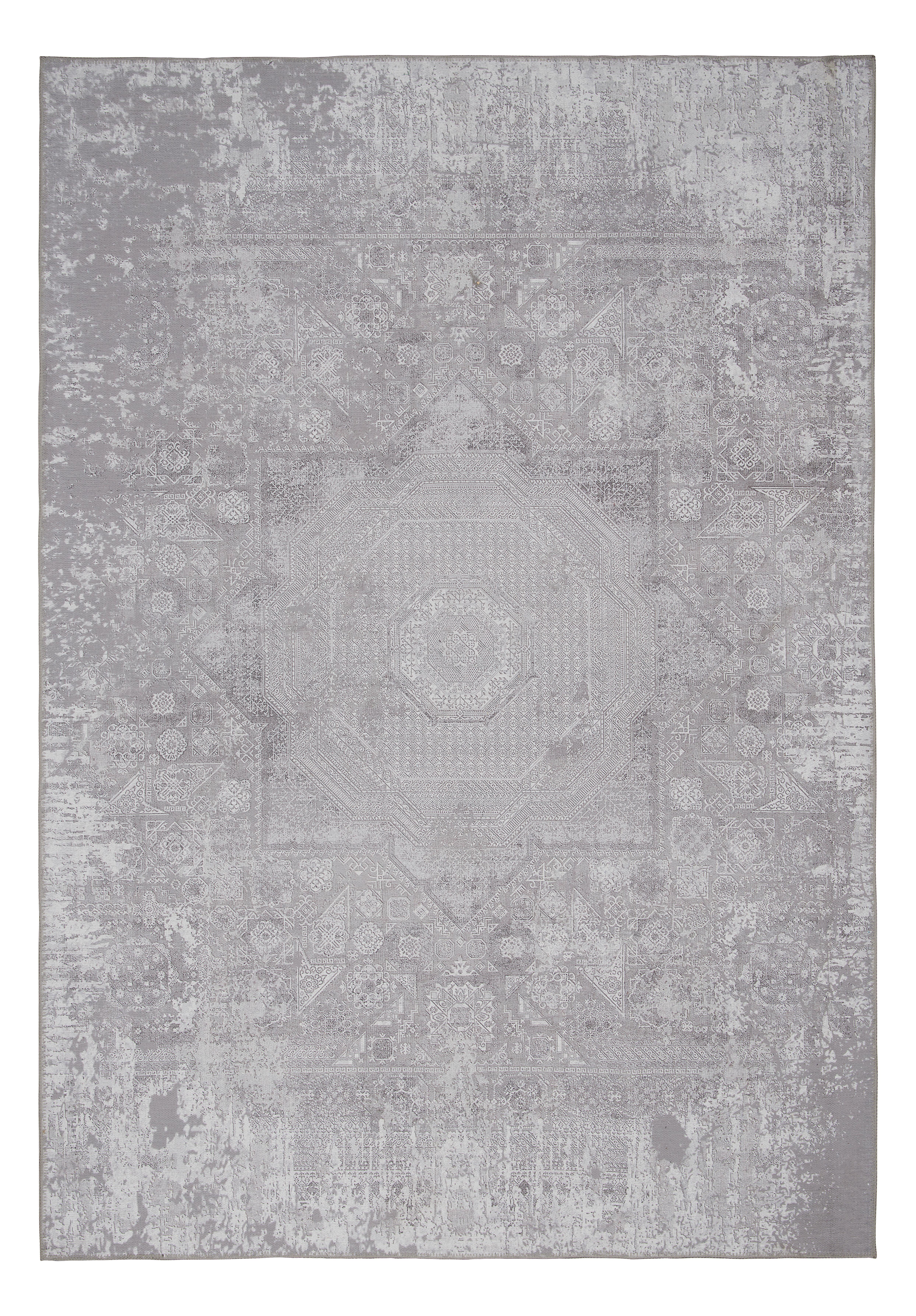 Flachwebeteppich Olivia 1 in Creme ca. 80x200cm - Creme, KONVENTIONELL, Textil (80/200cm) - Mömax