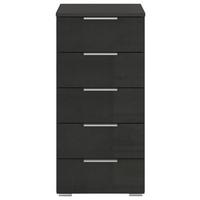 NOPTIERA MARS 5L-HG - gri lucios intens/gri, Basics, material pe bază de lemn (40/84/40cm) - Modern Living