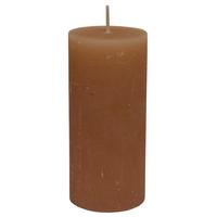 Tömbgyertya Lia - homok, Modern (6,8/15cm) - Premium Living