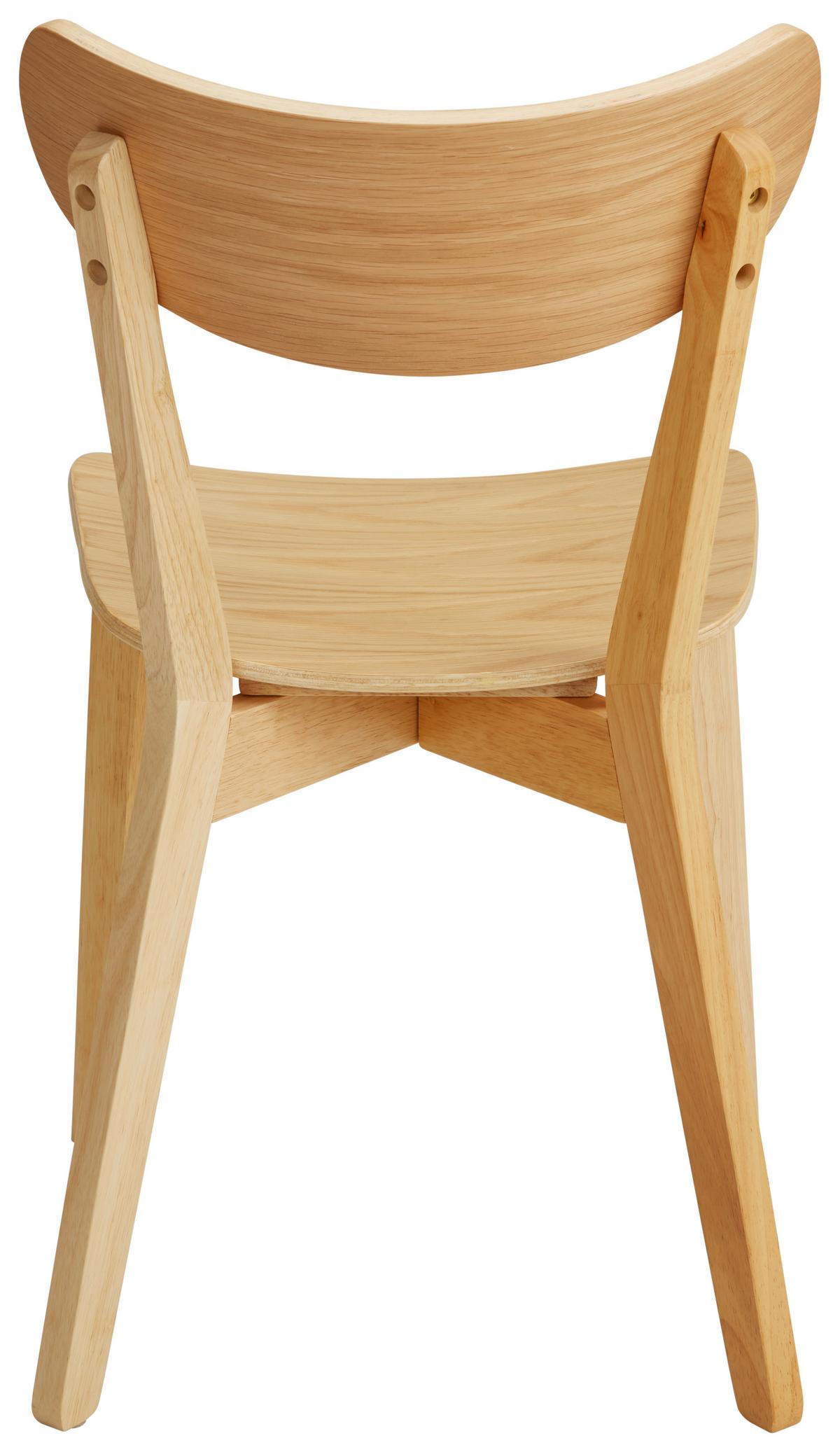 Szék Rocky - tölgyfa színű, Lifestyle, fa (45/79,5/55cm) - Modern Living