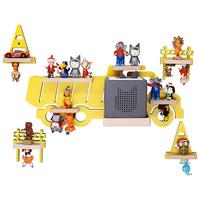 Otroška Polica Boarti, Rumena - rumena, Moderno, leseni material (44/40/19cm) - MID.YOU