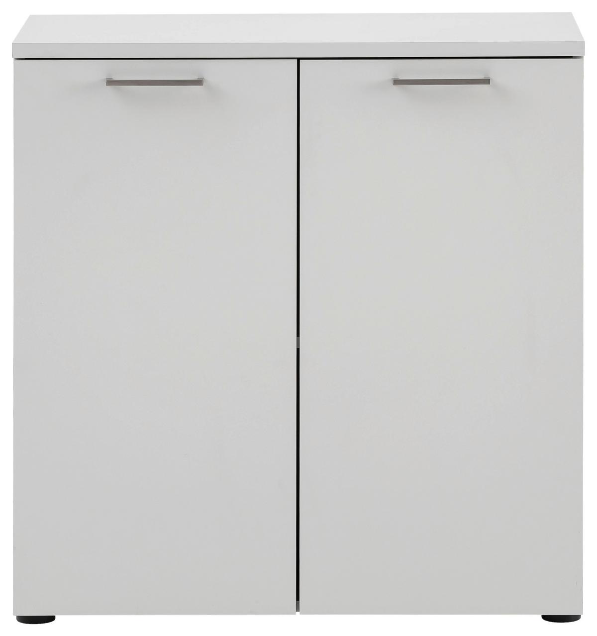 Aktenschrank Serie 1500 Hellgrau - Hellgrau, KONVENTIONELL, Holzwerkstoff (80,2/84,2/41cm) - MID.YOU