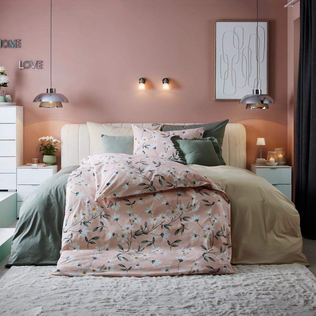 Ágyneműhuzat-garnitúra Annika - világoszöld/zöld, textil (140/200cm) - Modern Living