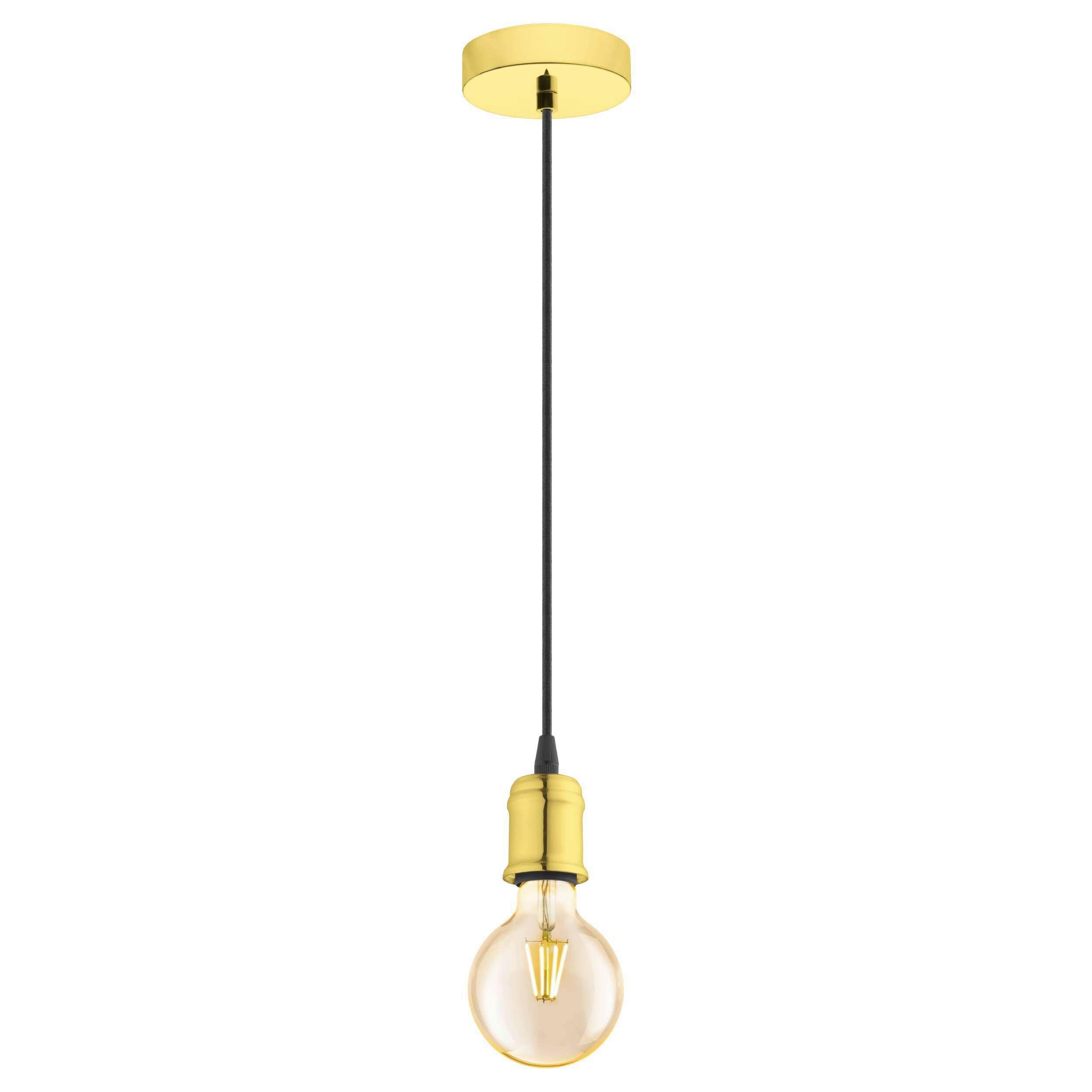 Hängeleuchte 32538_yorth - Messingfarben, Konventionell, Metall (10/200cm) - Eglo