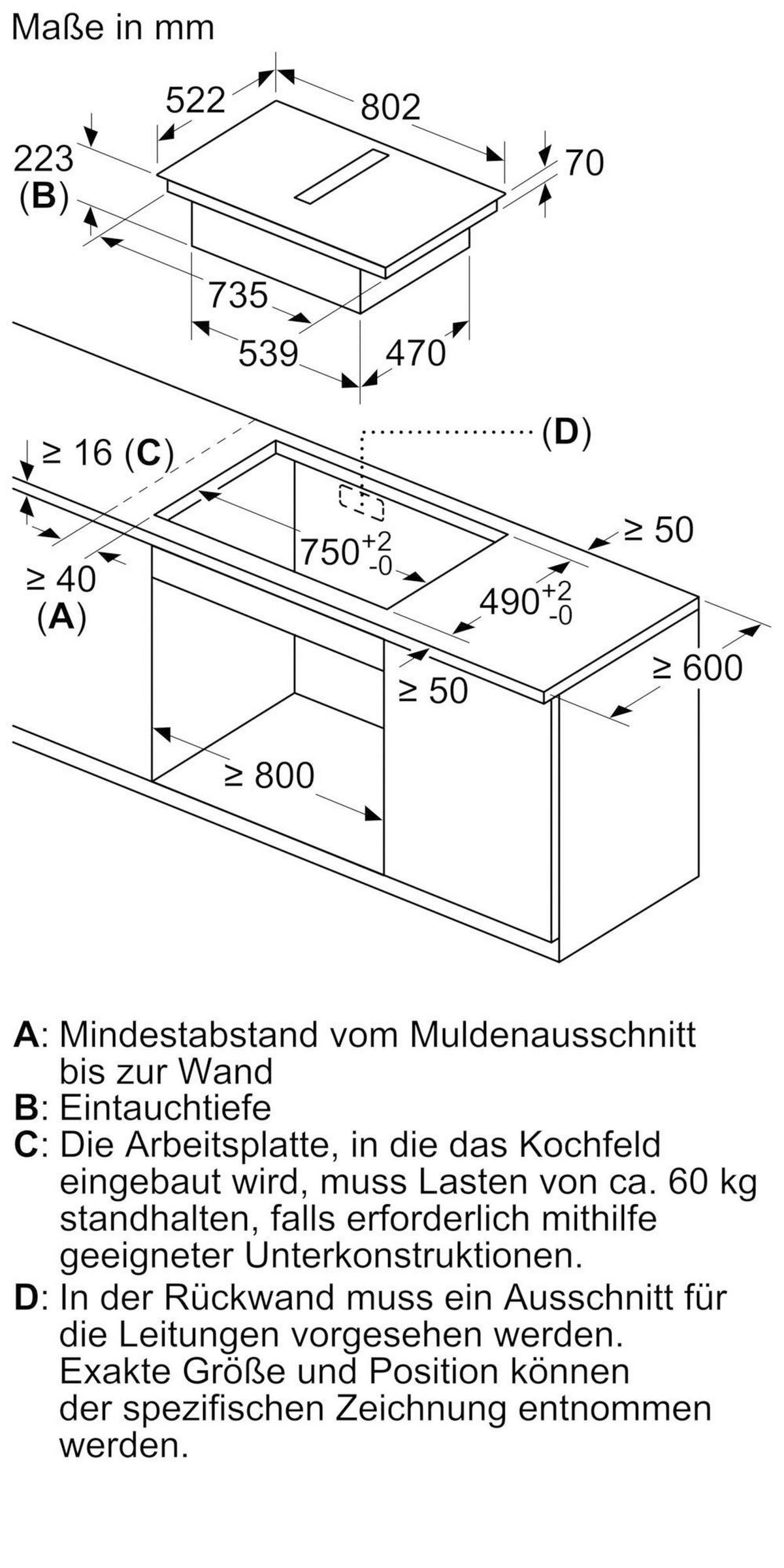 Backofenset PQ31A8BMAT Schwarz - Schwarz, Glas/Metall (60/80cm) - Siemens