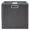 Aufbewahrungsbox Larry in Grau - Grau, Kunststoff/Metall (33/32/33cm) - Mömax modern living