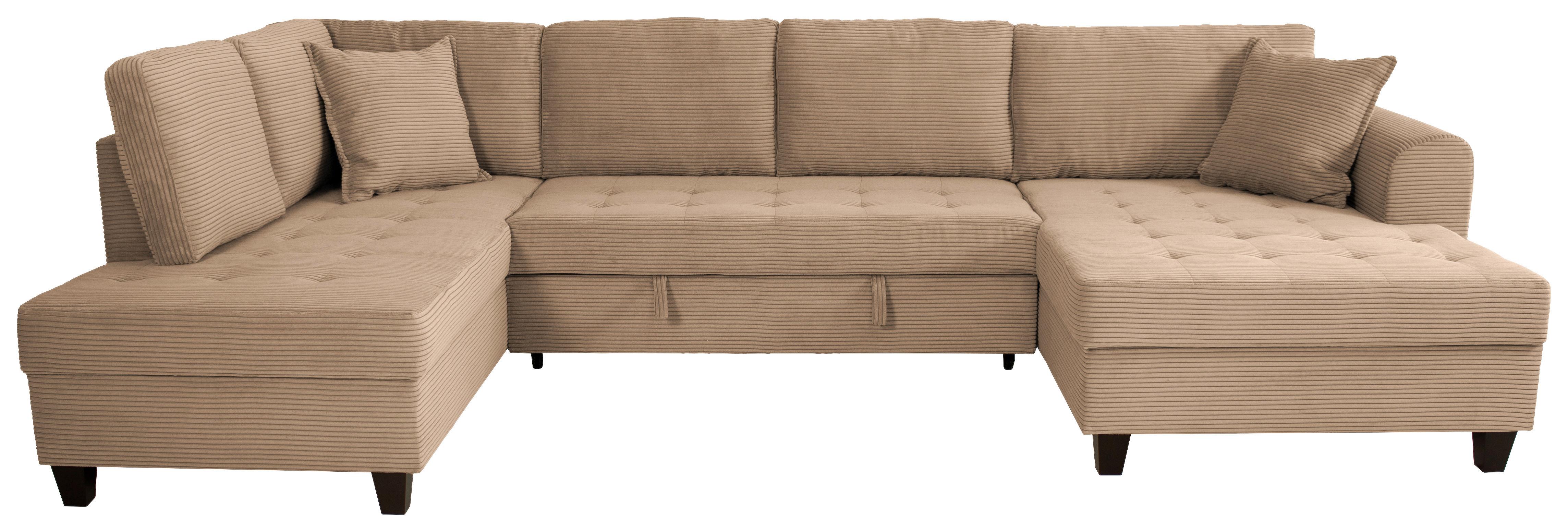 Canapea modulara MORITZ - caramel, Trend, textil (178/324/155cm) - Modern Living
