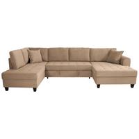 Canapea modulara MORITZ - caramel, Trend, textil (178/324/155cm) - Modern Living
