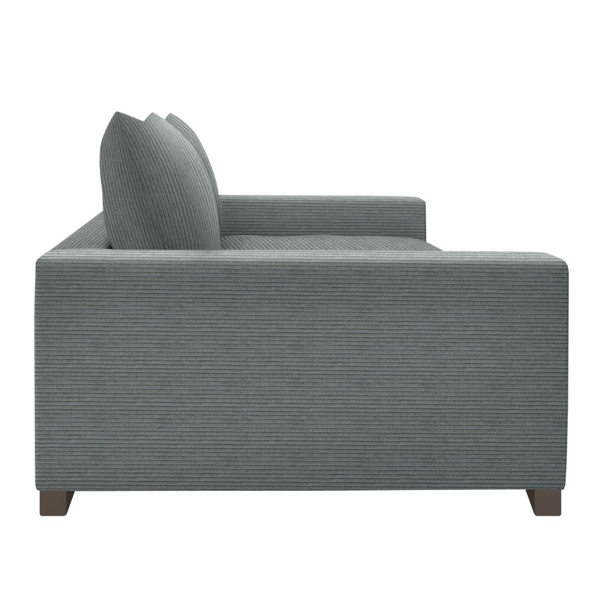 Megasofa Pedro Dunkelgrau - Dunkelgrau, MODERN, Holz/Holzwerkstoff (261/83/124cm) - Mömax