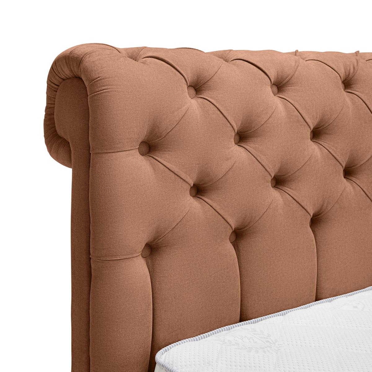 Boxspringbett Belano Rostfarben ca. 160x200cm - Rostfarben, Konventionell, Holz/Holzwerkstoff (160/200cm) - Premium Living