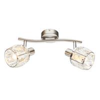 Reflektor Kris - Design, kovina/steklo (28/22/18cm) - Globo