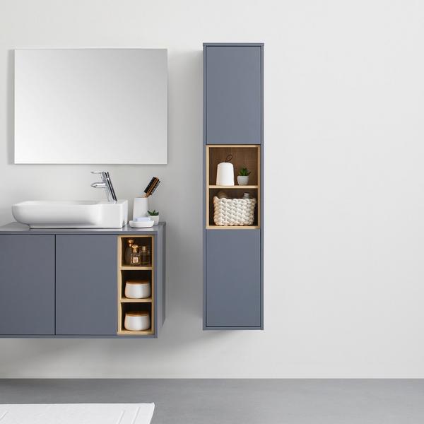 Hängeschrank Grau Kieferfarbe online bestellen