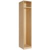 GARDEROBSSTOMME UNIT -BASED- - ekfärgad, Modern, trämaterial (45,6/242,2/56,5cm) - Based