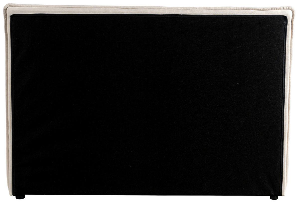 Tapecirani Krevet Sienna -Exklusiv- - prirodne boje/bež, Lifestyle, drvo/metal (160/200cm) - Based