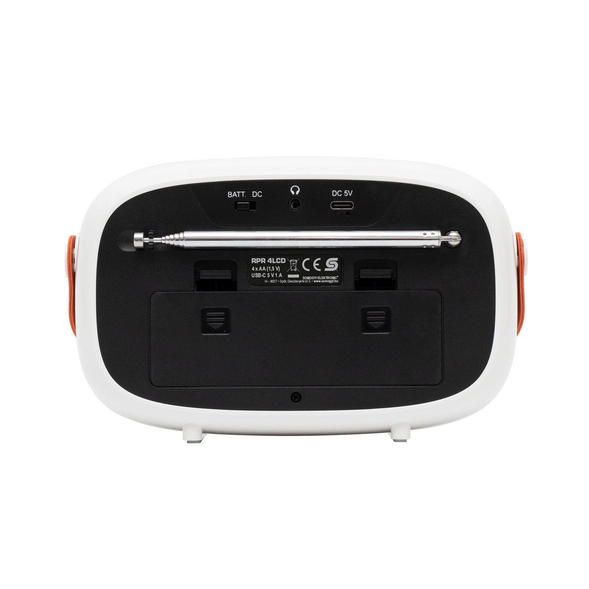 Táskarádió Rpr4lcd - többszínű, Modern, műanyag (18,4/11,3/5,8cm)