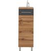 UNDERSKÅP FLOAT -EXKLUSIV- - kromfärg/antracit, Modern, metall/trämaterial (35/106/33cm) - Premium Living
