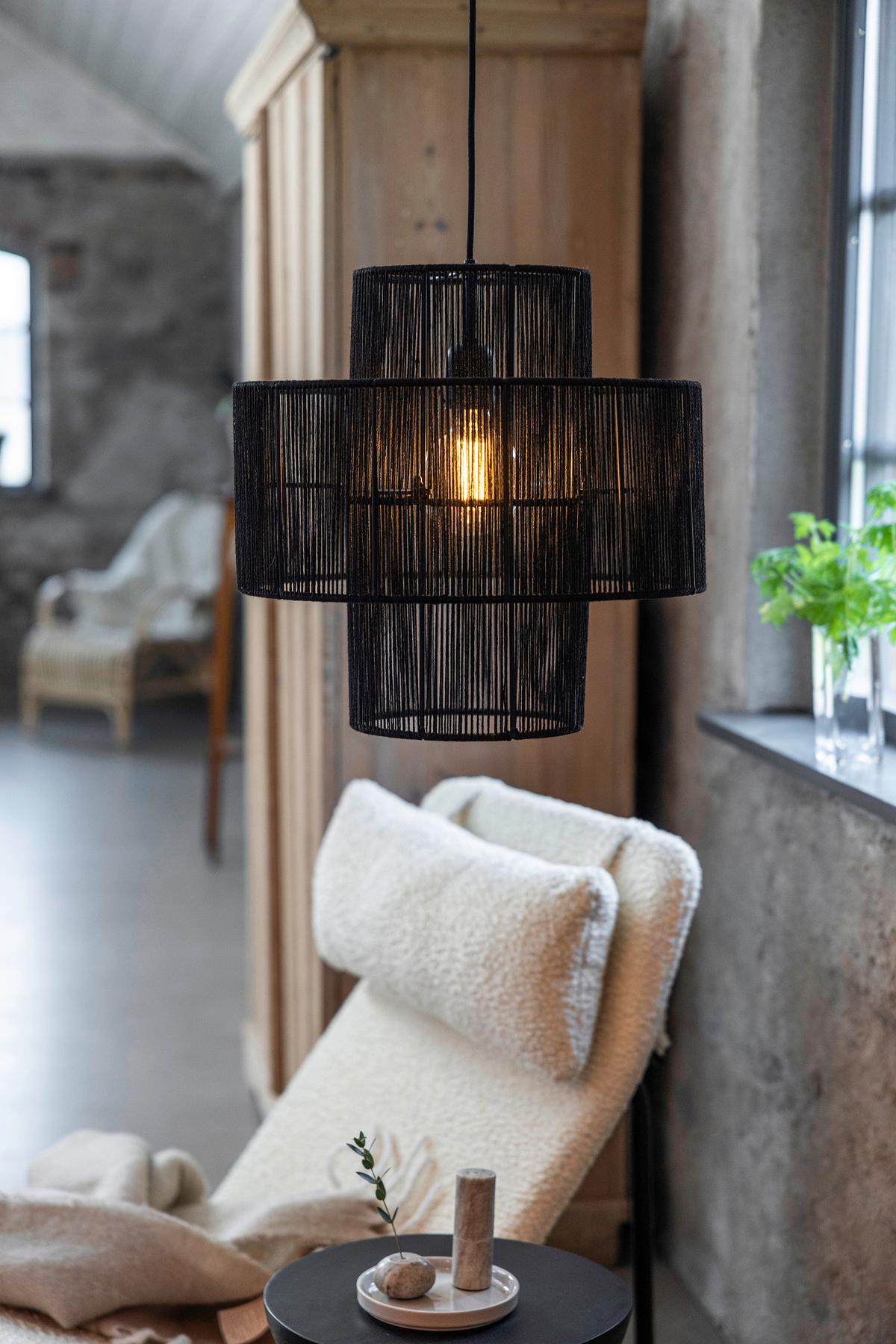 Pendelleuchte Soga max. 40 Watt - Schwarz, Basics (40/40/41cm) - Markslöjd