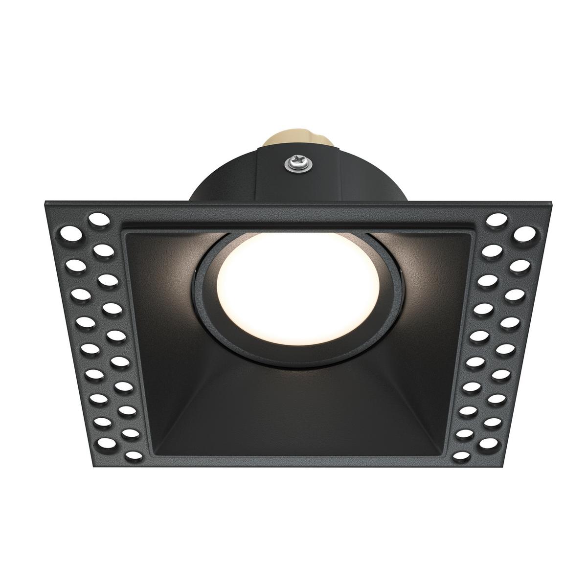 Deckenspots Dot Schwarz max. 50 Watt - Schwarz, Trend, Metall (11.2/9/4.2cm) - MAYTONI