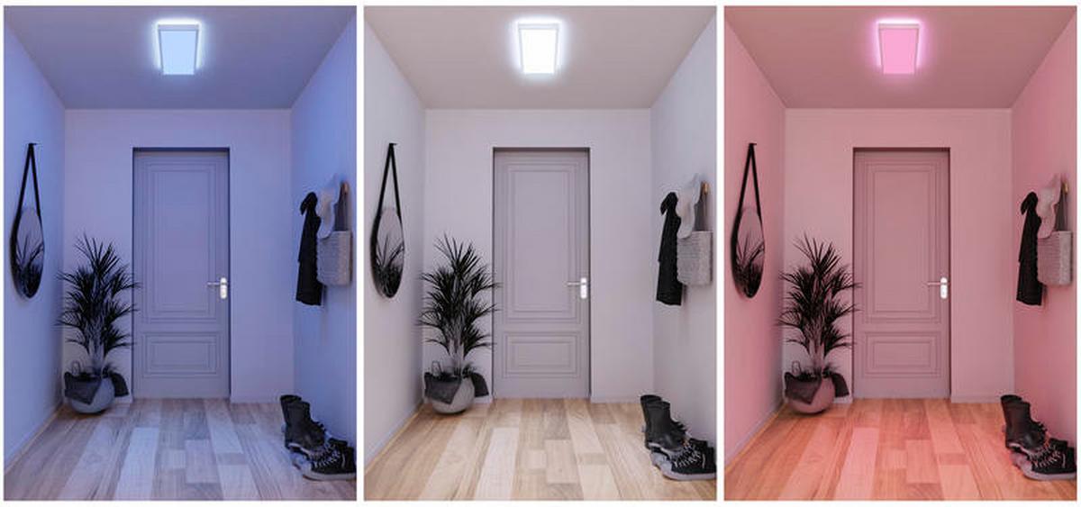 PANEL LED 404043 TINT SMART LED PANEL - biały, Basics, tworzywo sztuczne (30/5,9/120cm) - Tint