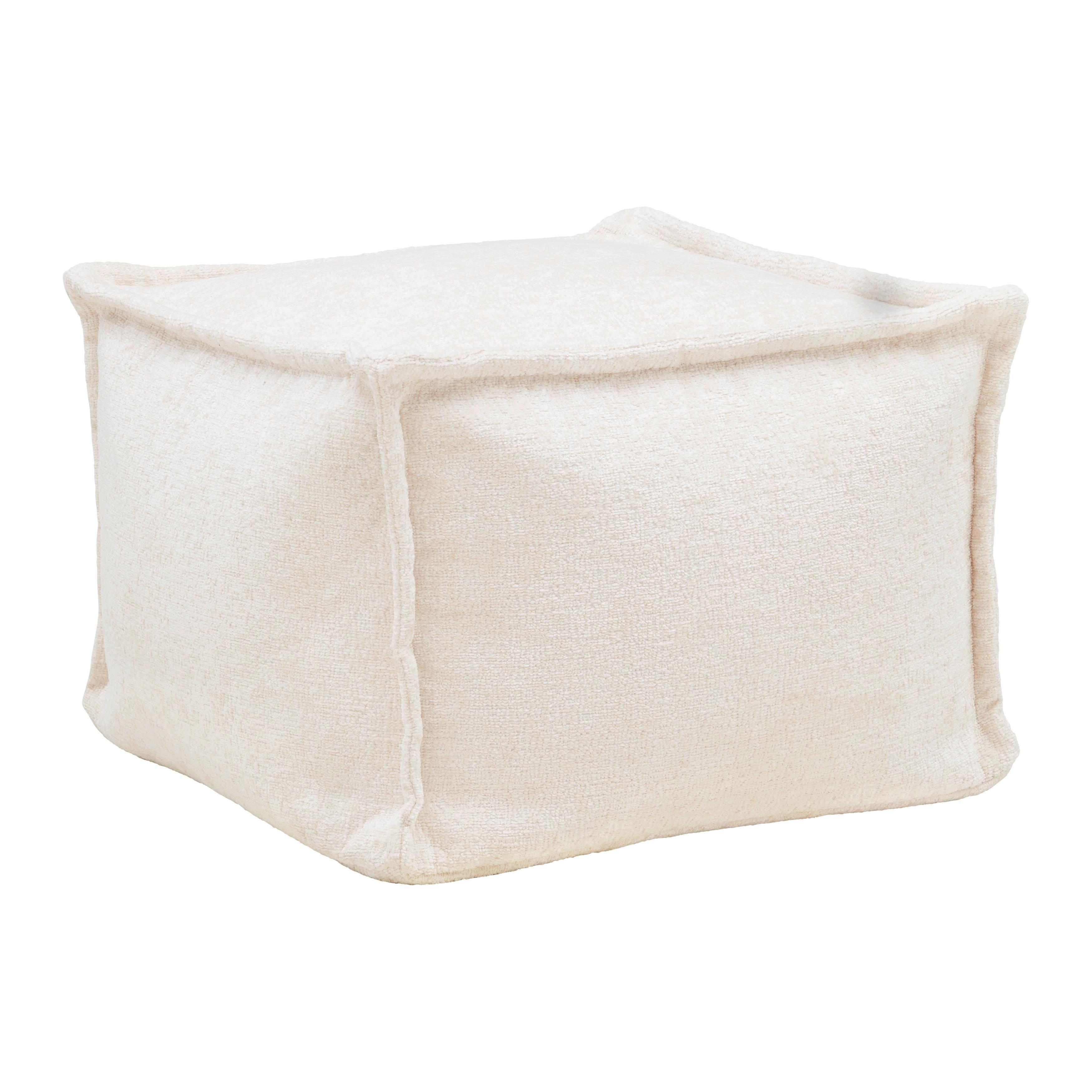 Tabure Cube Mega, Bež - bež, Moderno, tekstil (70/40/70cm) - Mömax