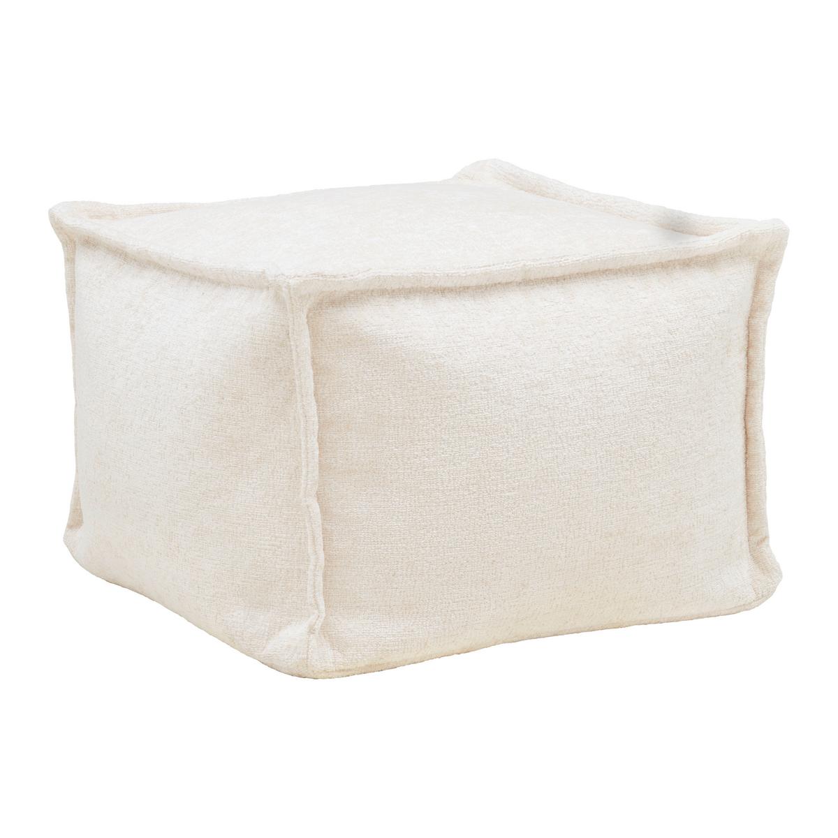 Hocker Cube Mega in Beige - Beige, MODERN, Textil (70/40/70cm) - Mömax