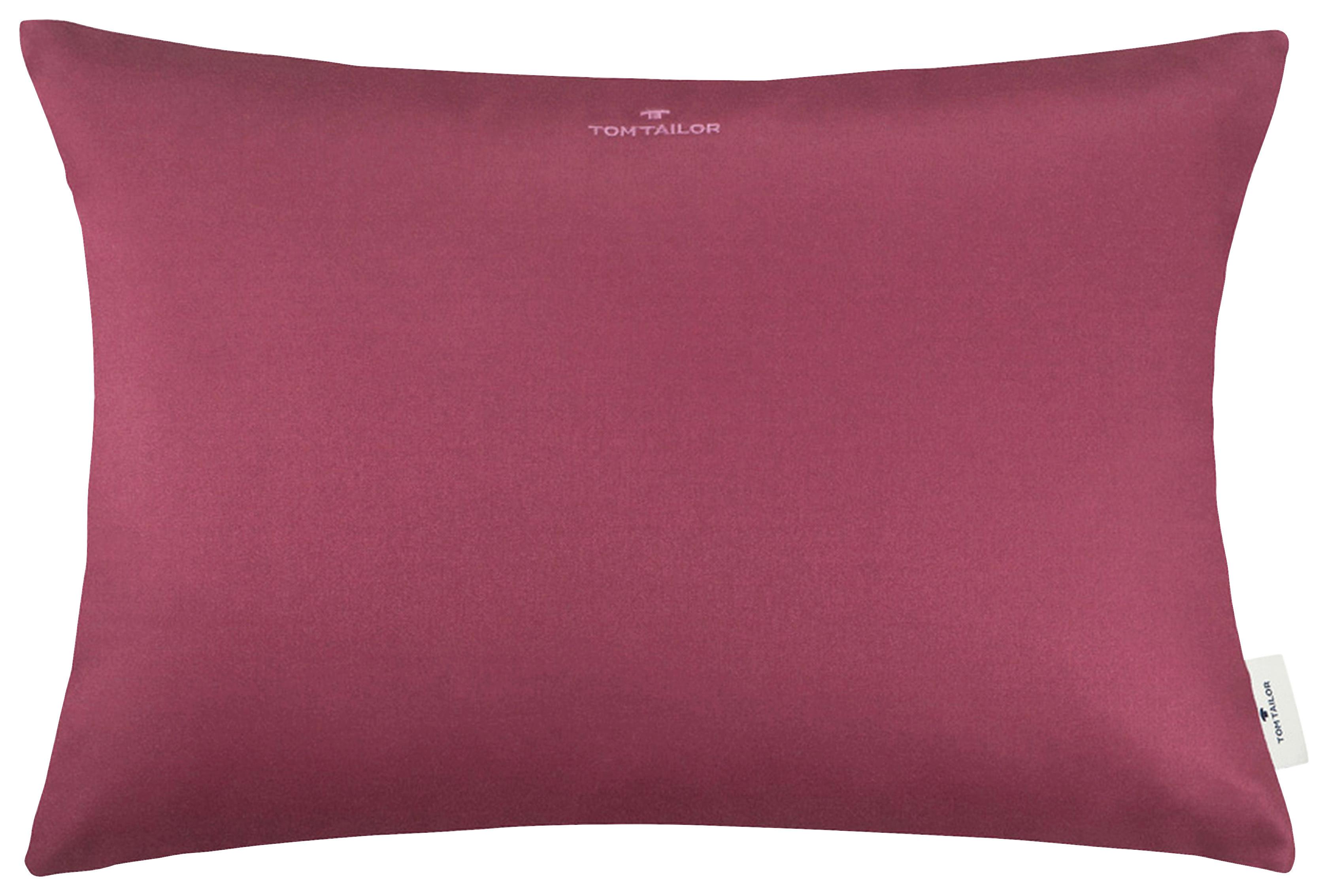 POSZEWKA NA PODUSZKĘ T-DOVESIGNATURE75350-064-40-60 - czerwone wino/ciemnoczerwony, Konventionell, tkanina (40/60cm) - Tom Tailor