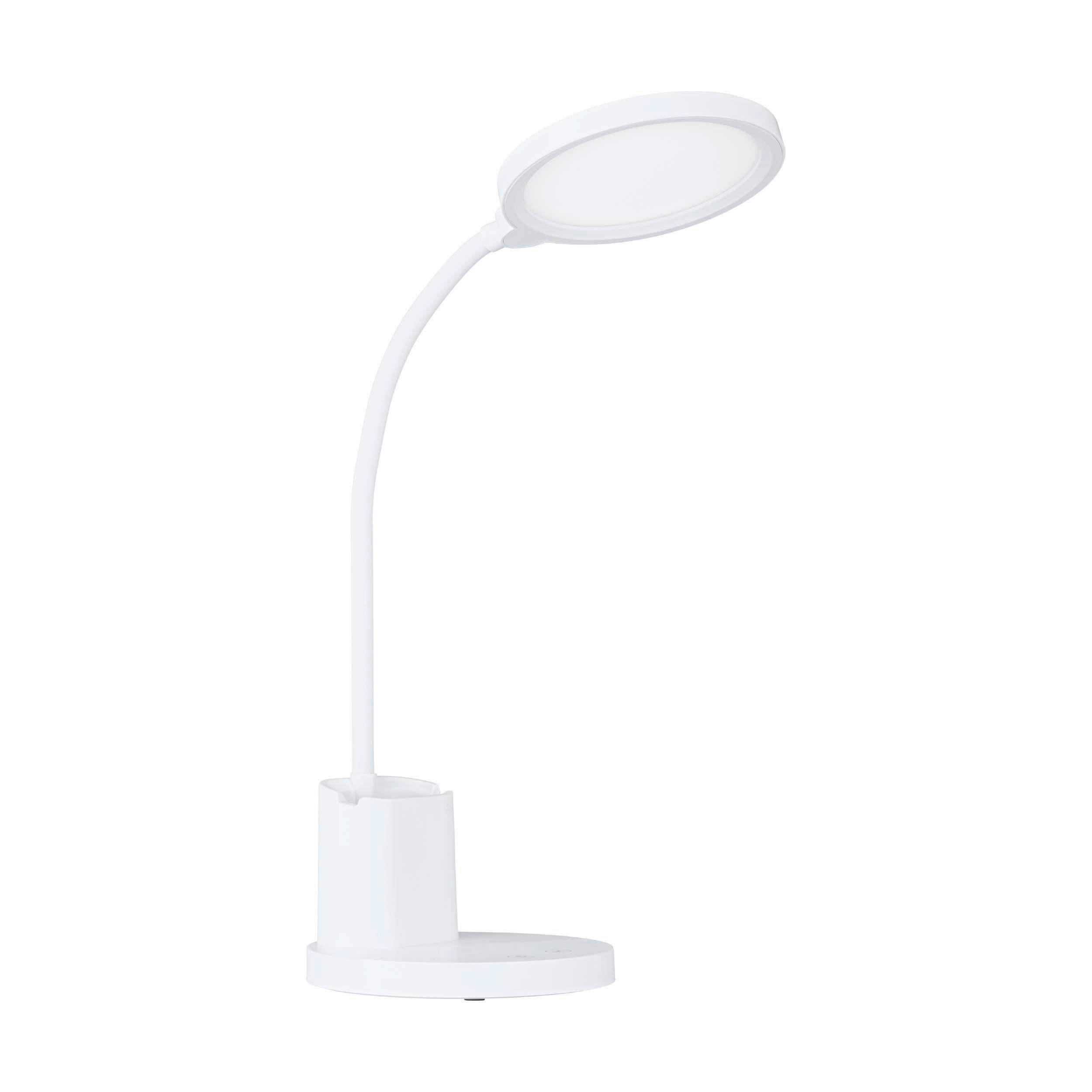 Tischleuchte 75724* Rehamna - Weiss, Basics, Kunststoff (15/55cm) - Eglo