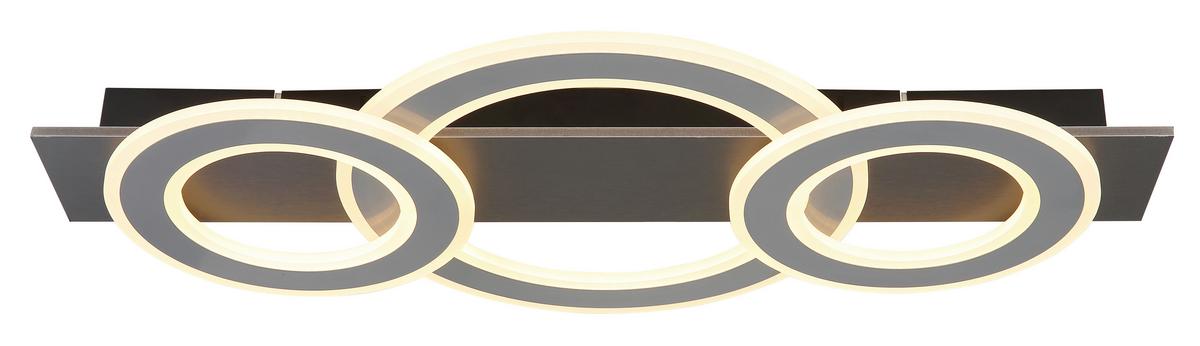 Led Mennyezeti Lámpa 48034-50 Jayden - opál/antracit, Design, műanyag/fém (73/35/7cm) - Globo