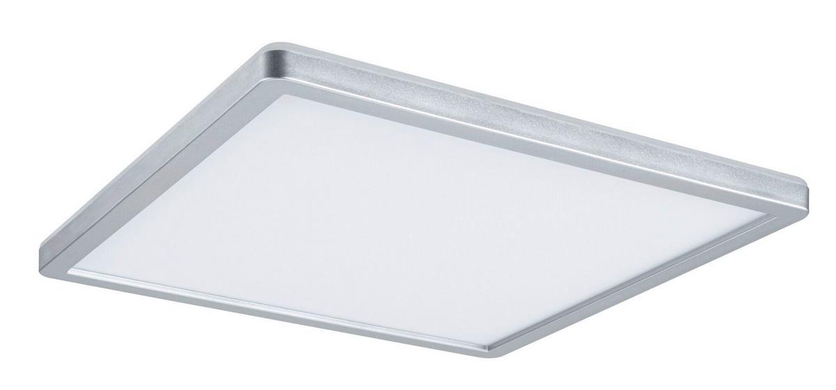 LED-Paneel in Chromfarben max. 16 Watt - Chromfarben, Basics, Kunststoff (29,3/29,3/2,8cm) - Paulmann