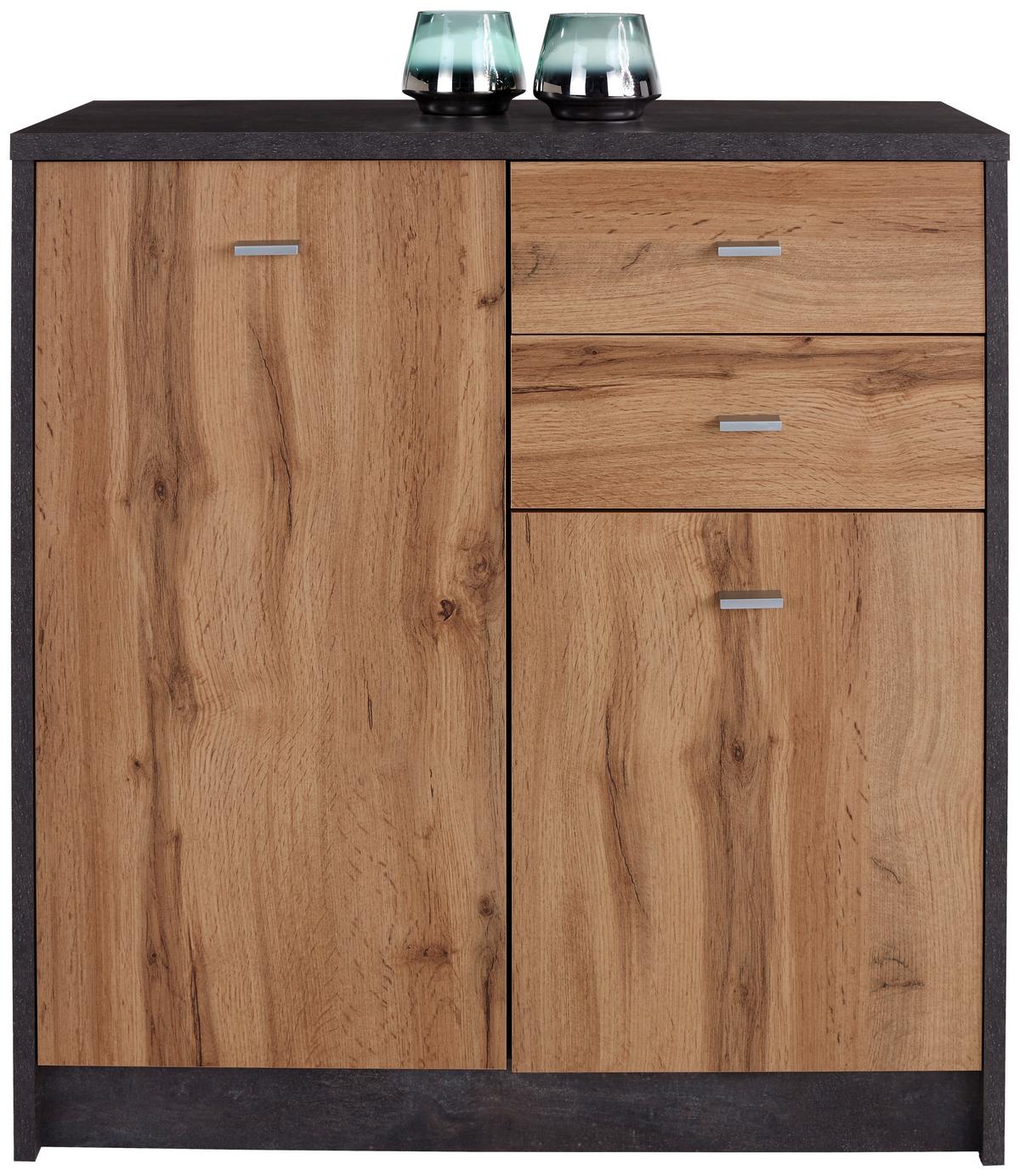 Komoda 4-You Yuk04 - barve hrasta, Moderno, leseni material (74/85,4/34,6cm) - Mömax