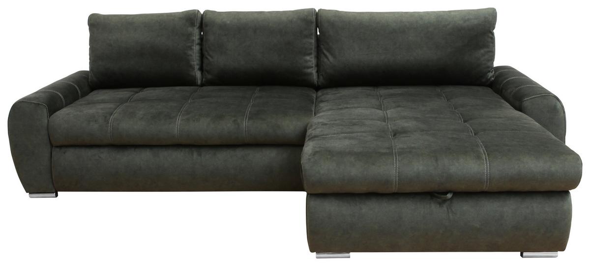 Kutna Garnitura Solar - bijela/maslinasto zelena, Moderno, drvo/metal (277/72-88/175cm) - Modern Living