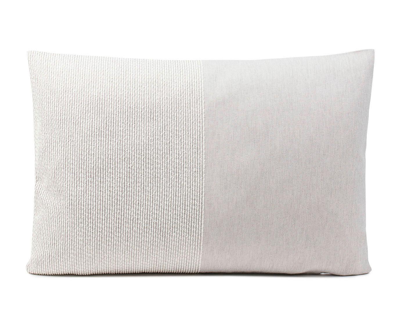 POSZEWKA NA PODUSZKĘ DUKE - kremowy, Basics, tworzywo sztuczne (40/60cm) - Dieter Knoll